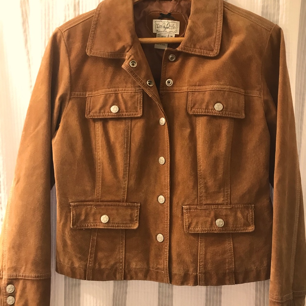 Genuine leather jacket.